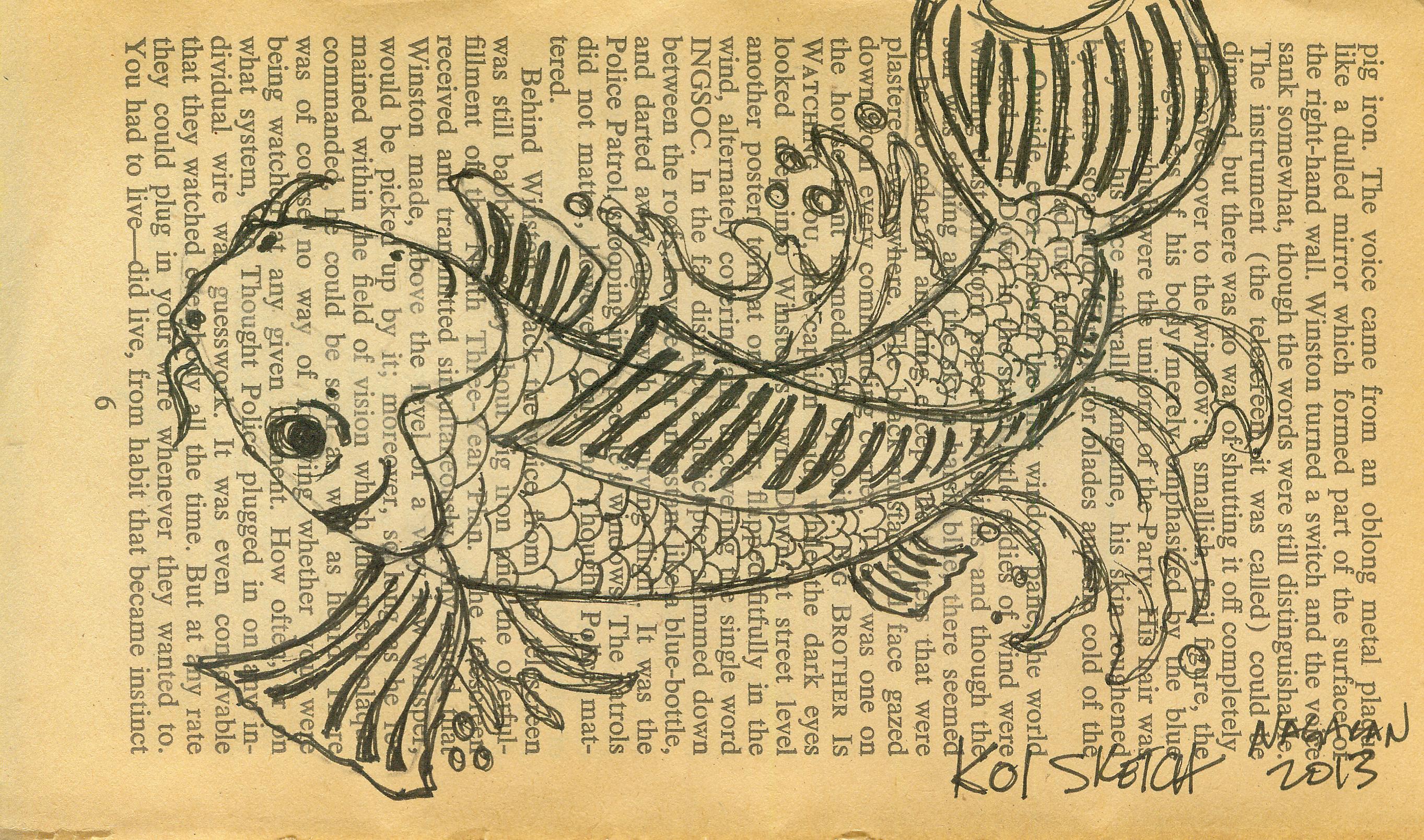 2726x1609 Koi Sketch - Koi Sketch