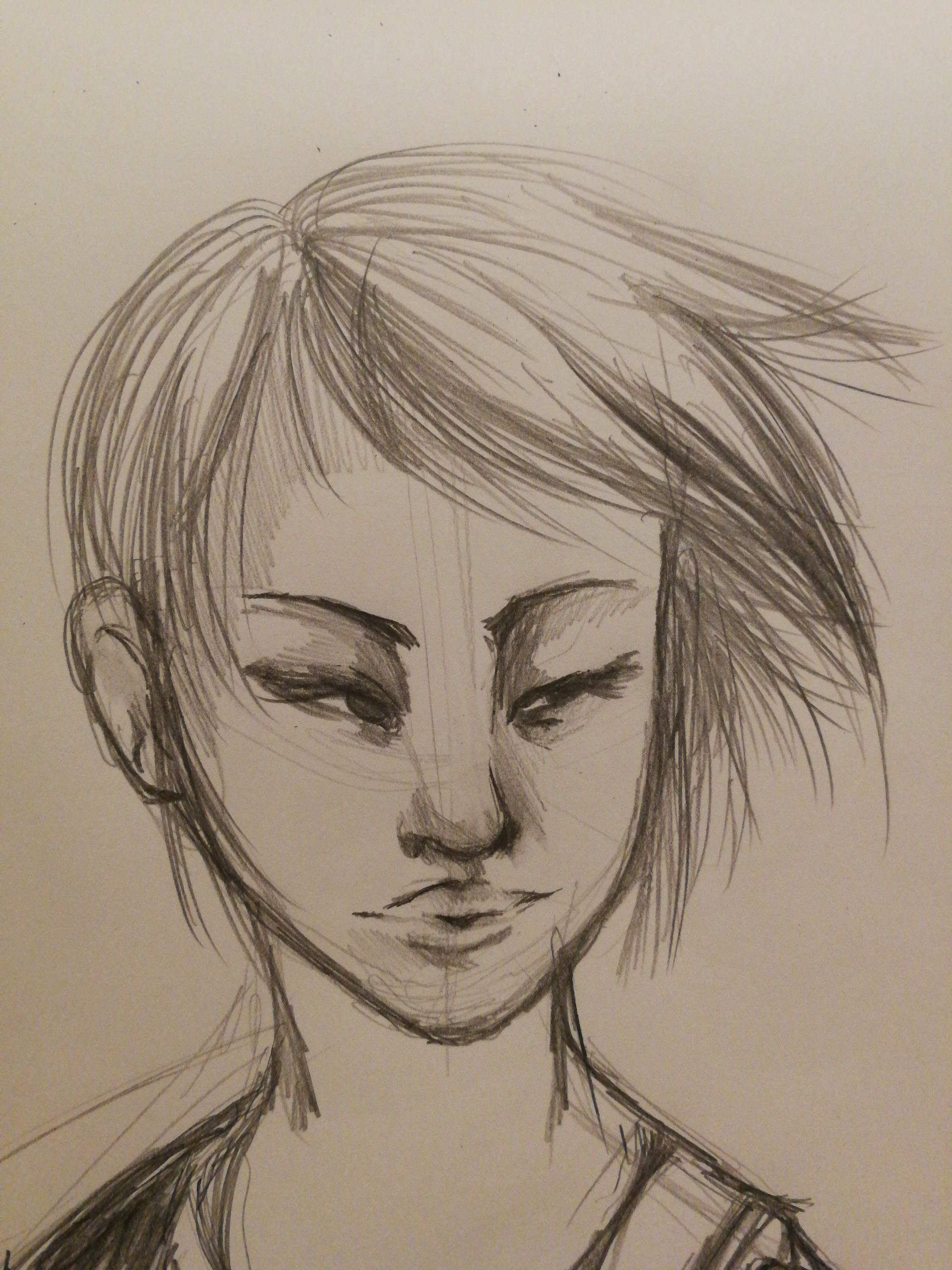 1920x2560 Mickey Raaphorst - Korean Girl Sketch