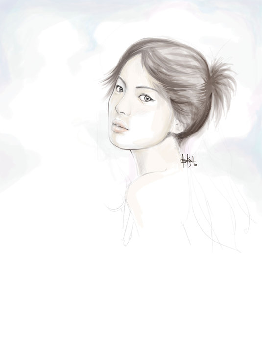 535x720 Korean Sketch Part 1 By Kimgobartolome - Korean Sketch