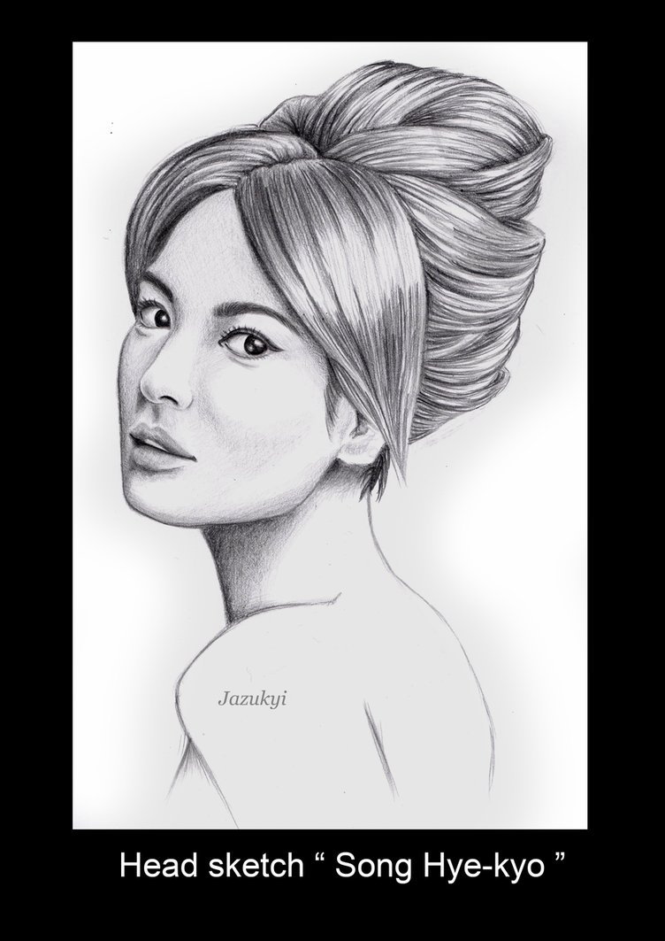 752x1063 Sketch Of A Korean Celebrity By Jazukyi - Korean Sketch