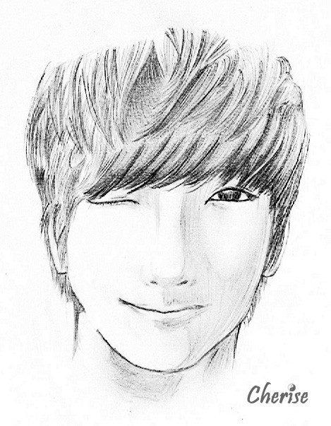 469x603 My 1st Kpop Sketch By Cherise75 - Kpop Sketch