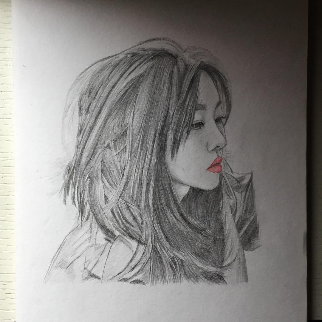 1080x1080 By.eiman - Kpop Sketch
