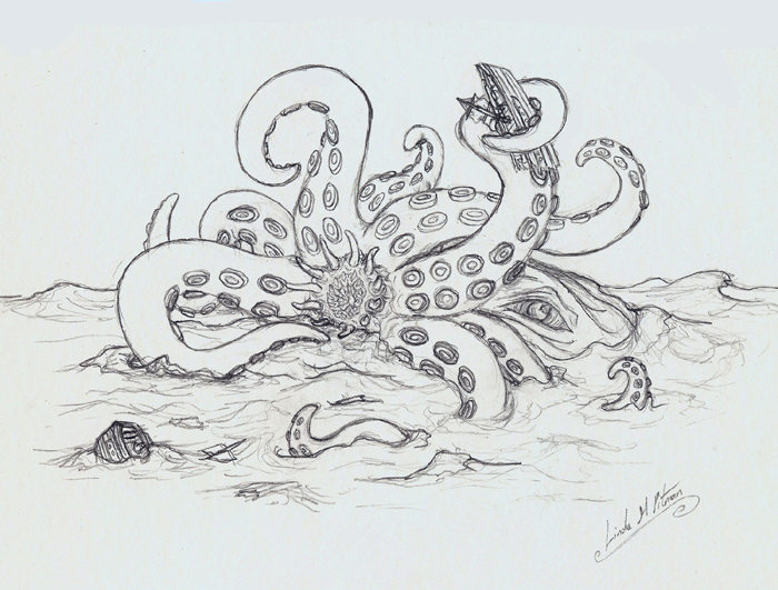 700x531 Kraken - Kraken Sketch