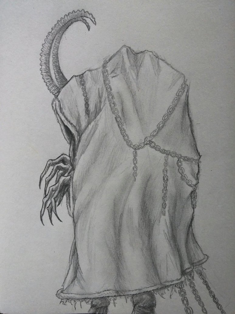 774x1032 Krampus Sketch By Thewebsurfer97 - Krampus Sketch