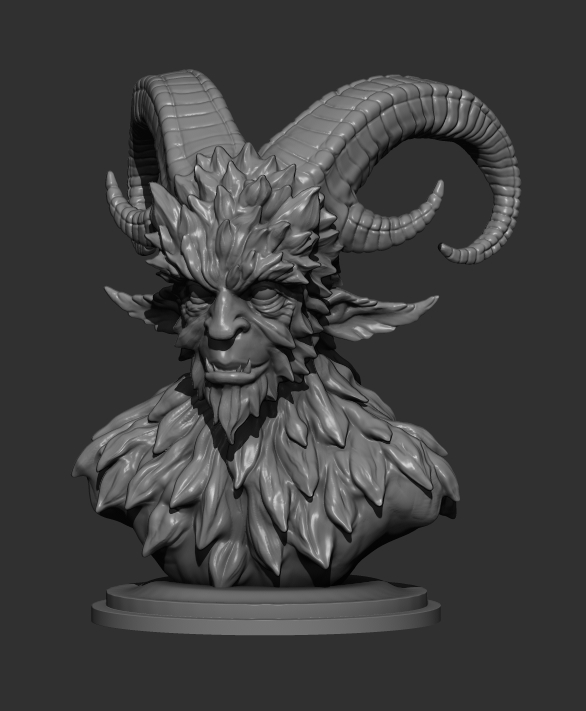 Krampus Sketch at PaintingValley.com | Explore collection of Krampus Sketch