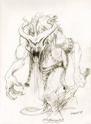 293x400 The Art Of Jennifer Kearney Are You On The Wrong List! (Krampus - Krampus Sketch