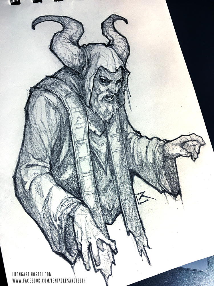 Krampus Sketch at Explore collection of Krampus Sketch