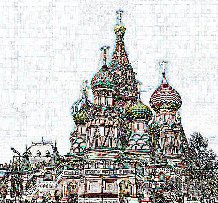 Kremlin Sketch At PaintingValley.com | Explore Collection Of Kremlin Sketch