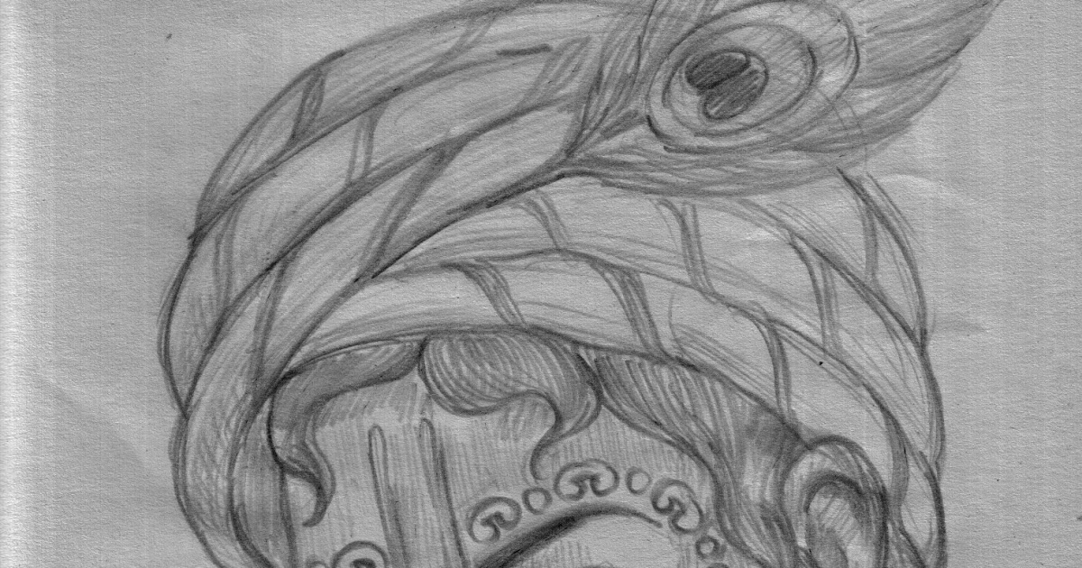 1200x630 Bhagavat Chintan Das (Bhikaji) Pencil Sketch - Krishna Sketch