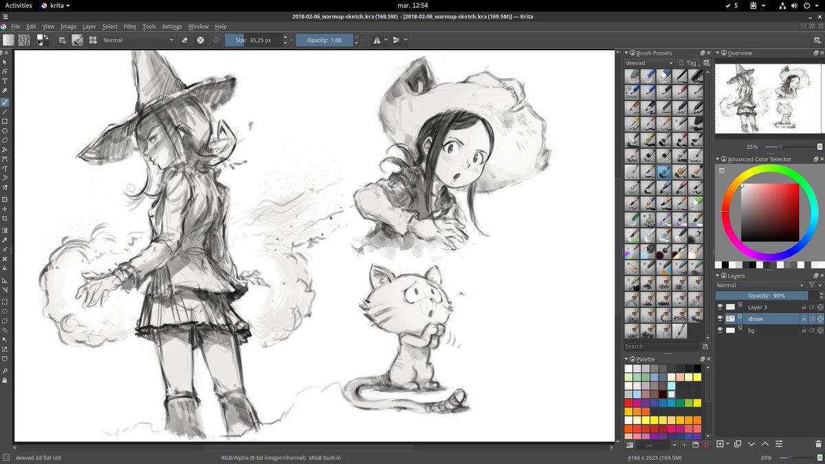 Krita Sketch at PaintingValley.com | Explore collection of Krita Sketch