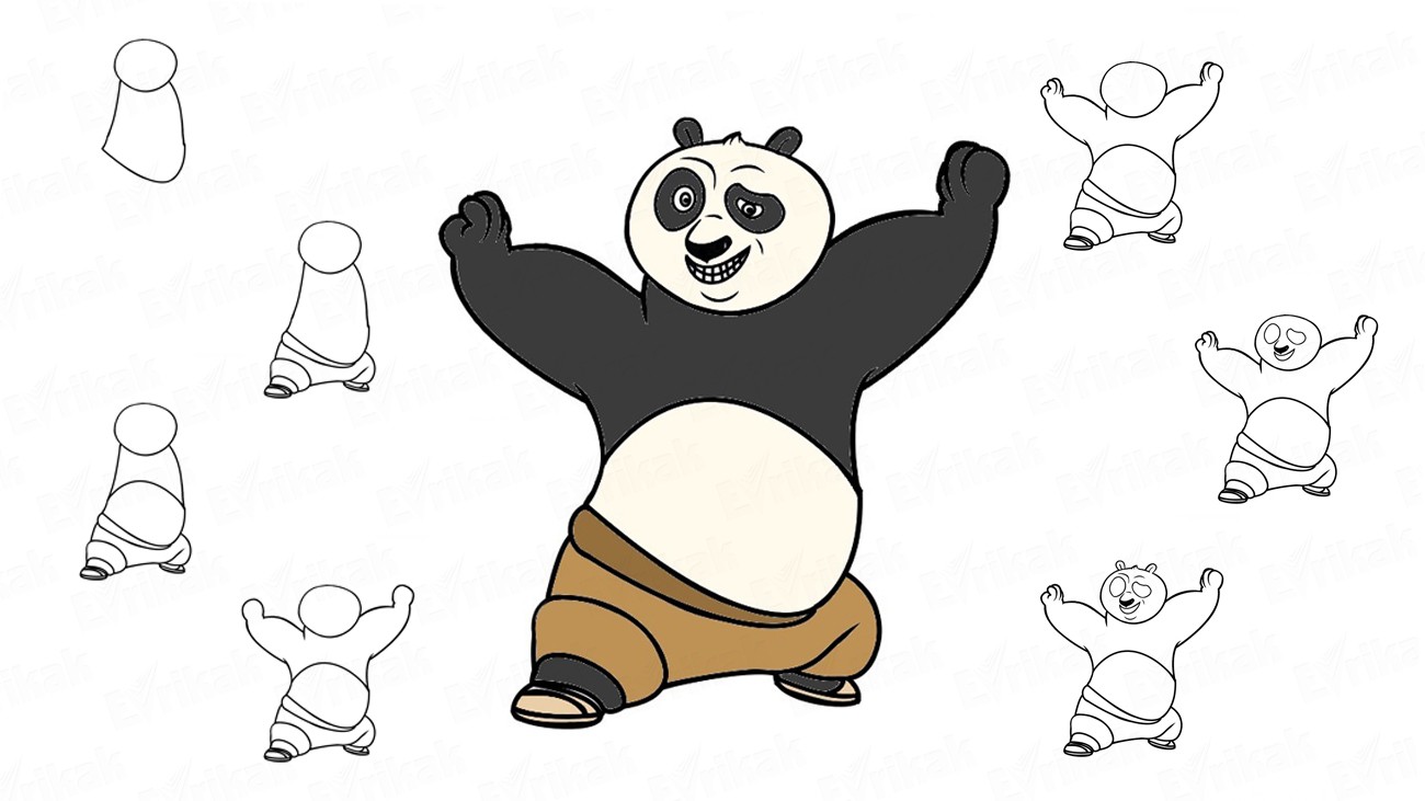 Kung Fu Panda Sketch At Explore Collection Of Kung Fu Panda Sketch 