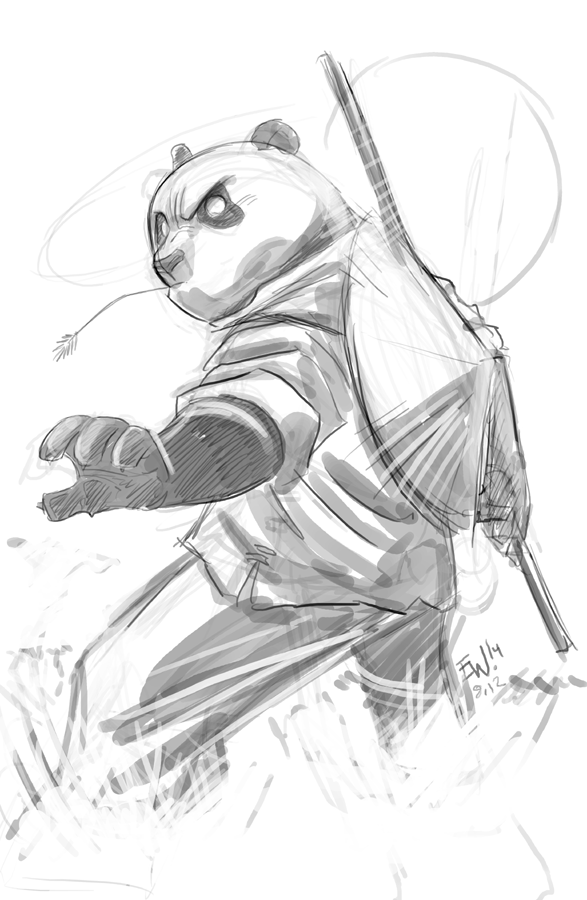 Kung Fu Panda Sketch At Explore Collection Of Kung Fu Panda Sketch 