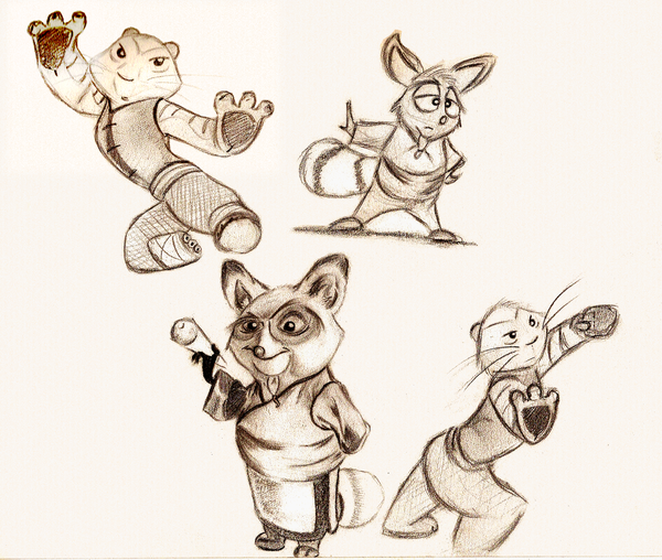 600x508 Sketch Dump - Kung Fu Sketch