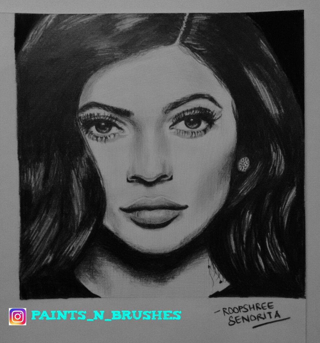 1031x1105 Kylie Jenner Sketch - Kylie Jenner Sketch