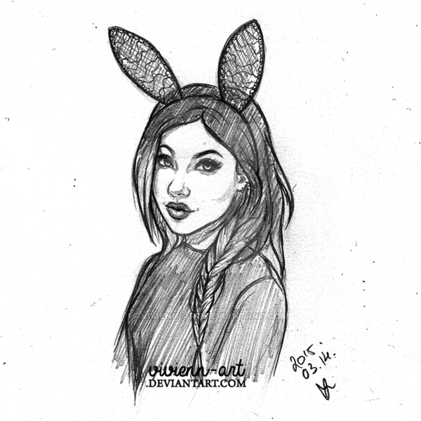 600x600 Kylie Jenner Sketch By Vivienn Art - Kylie Jenner Sketch