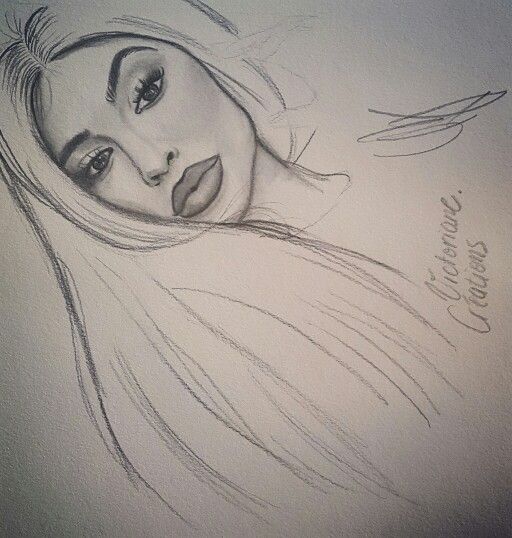 512x538 Kylie Jenner Style Drawing Dessin Drawings - Kylie Jenner Sketch