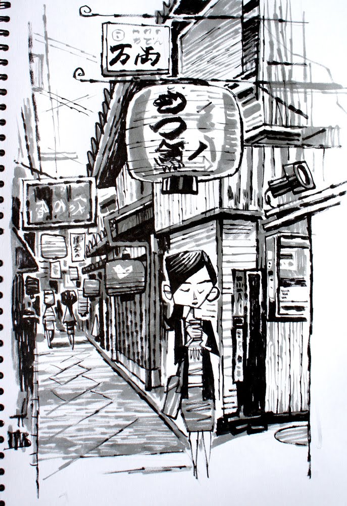 687x1000 I Heart Pencils Kyoto - Kyoto Sketch