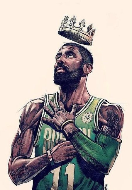 Kyrie Irving Pencil Drawing By Kulstowibra On Deviantart