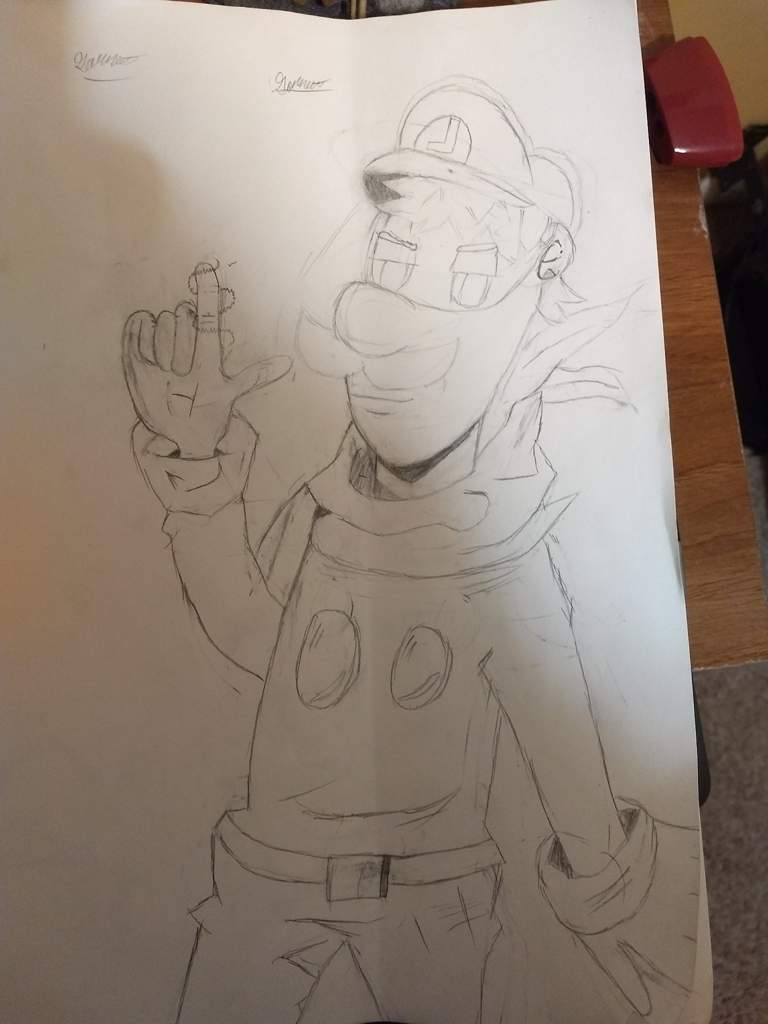 768x1024 Mr. L Sketch Mario Amino - L Sketch