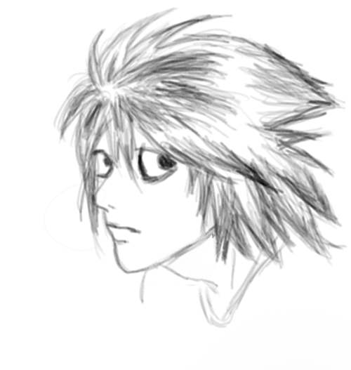 500x527 Random L Sketch By Frogs And Pigs - L Sketch