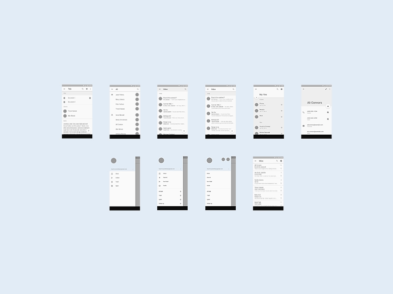 800x600 Android L Mobile Amp Tablet Ui Template (.sketch) By Vincent - L Sketch