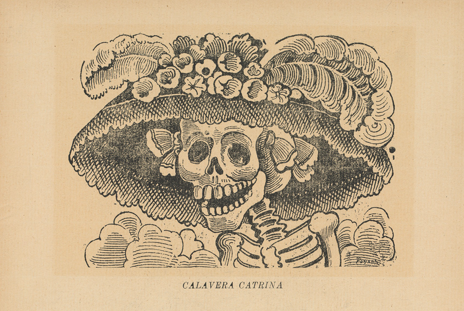 956x640 La Calavera Catrina - La Catrina Sketch