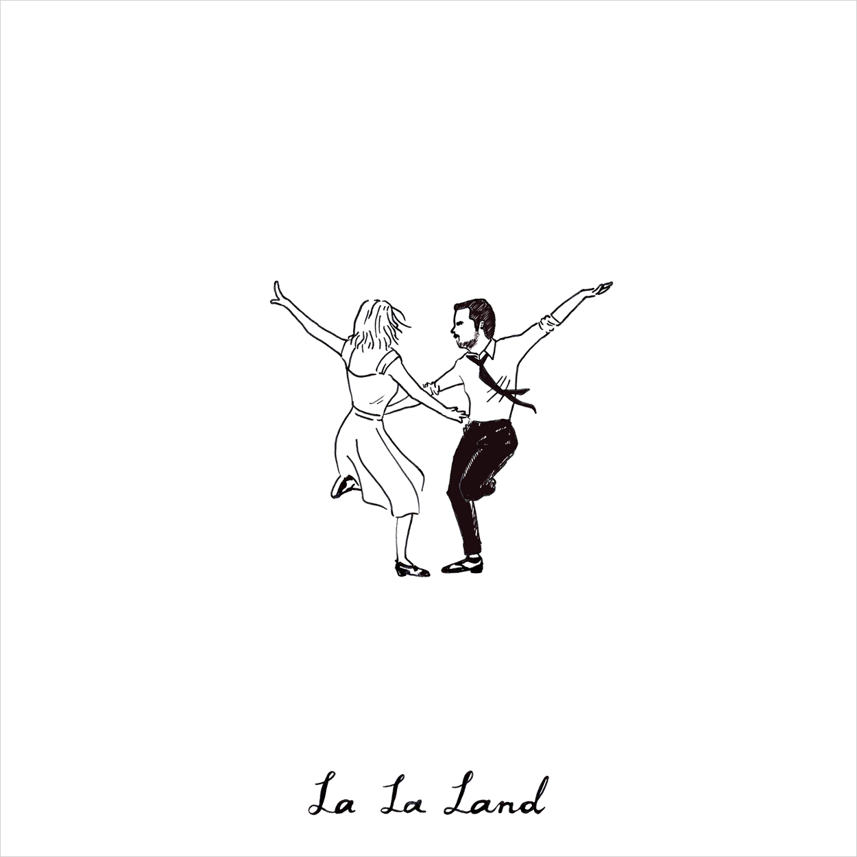 1250x1250 La La Land - La La Land Sketch
