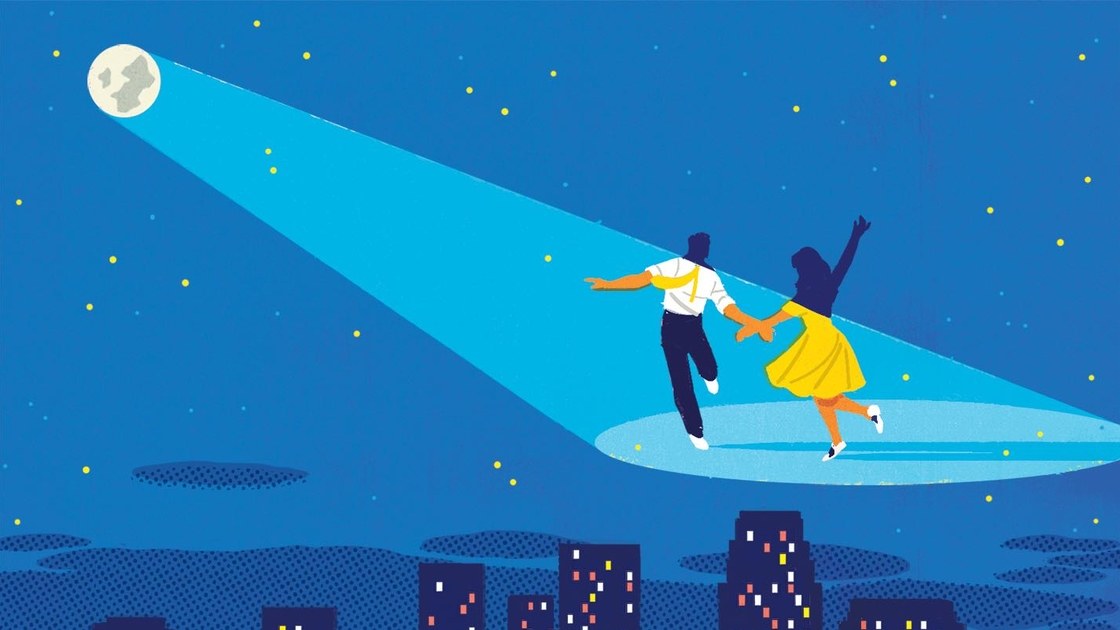 1120x630 Fun In La The New Yorker - La La Land Sketch