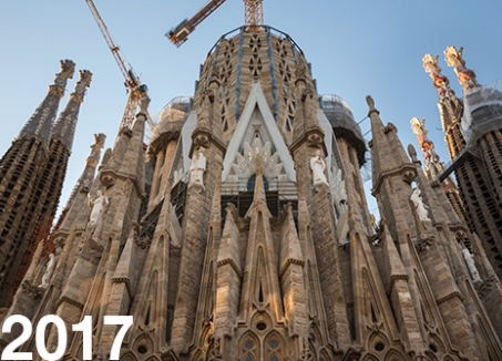 453x326 History Of The Temple - La Sagrada Familia Sketch