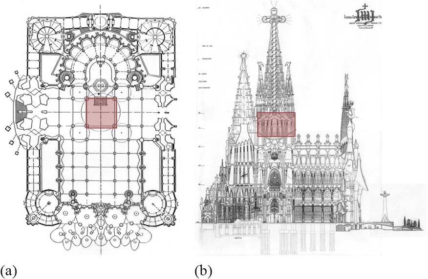 876x572 Self Compacting Concrete In The Temple Of Sagrada Familia - La Sagrada Familia Sketch