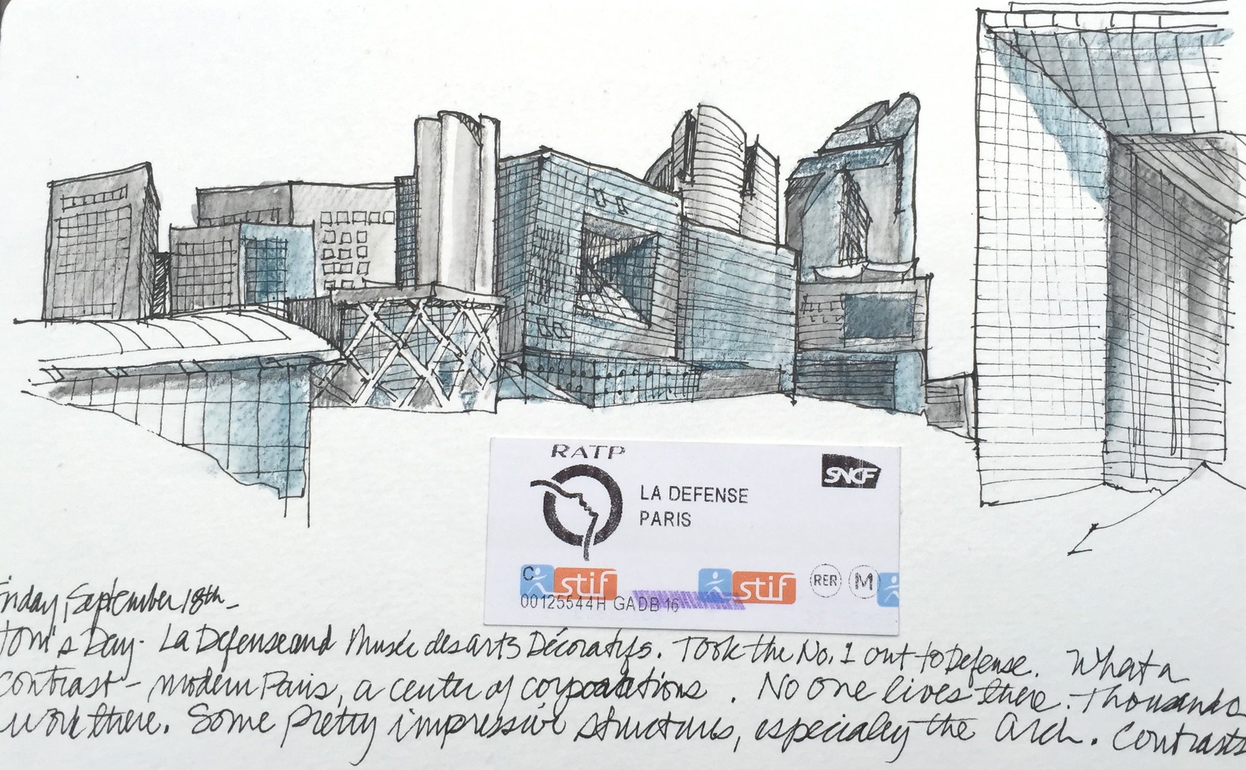 2445x1511 Paris By Sketch Carol Case Siracuse - La Sketch