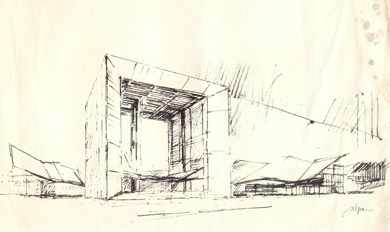 1600x954 Flash Forward Friday La Grande Arche De La Skyrisecities - La Sketch