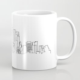 264x264 La Skyline Coffee Mugs Society6 - La Skyline Sketch