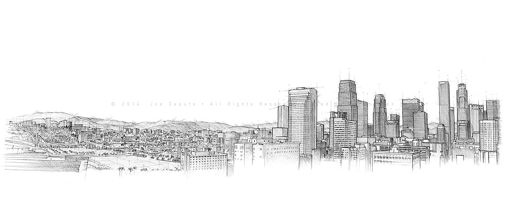 1024x450 The South Group - La Skyline Sketch