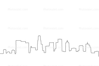418x279 Los Angeles Skyline Outline Production Design Fbe Celebrities - La Skyline Sketch