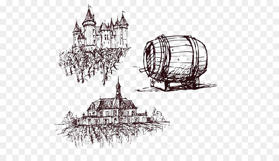 900x520 Red Wine Beer Wine Label Bottle - Label Sketch