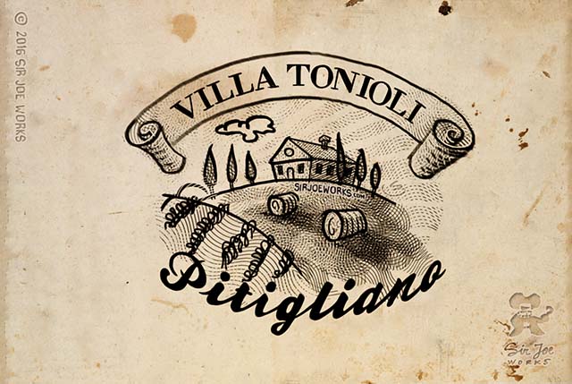 640x429 Wine Labels Sir Joe Works - Label Sketch