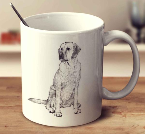 600x556 Labrador Retriever Sketch Mug - Labrador Retriever Sketch