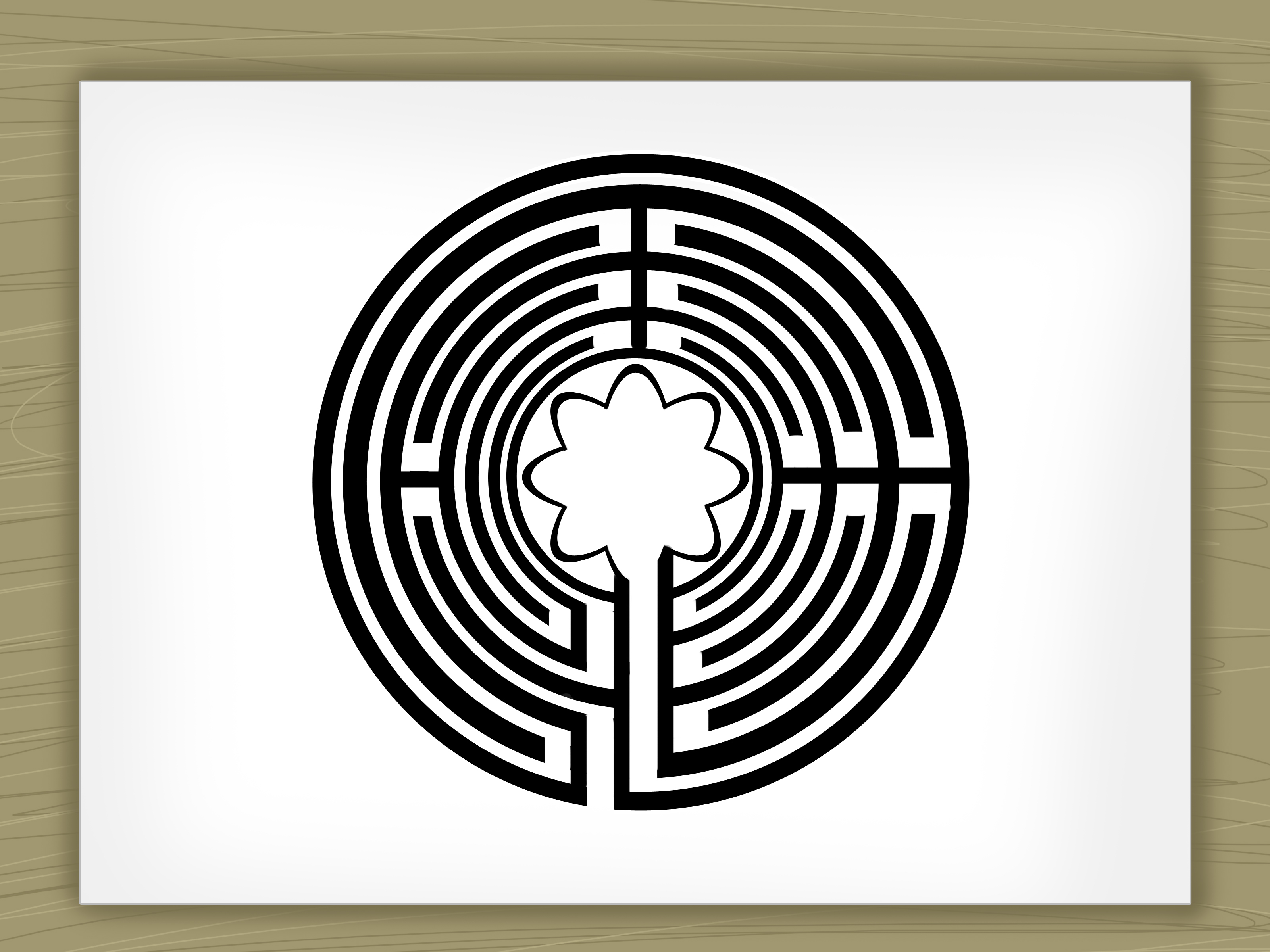 3200x2400 How To Draw A Labyrinth 13 Steps (With Pictures) - Labyrinth Sketch