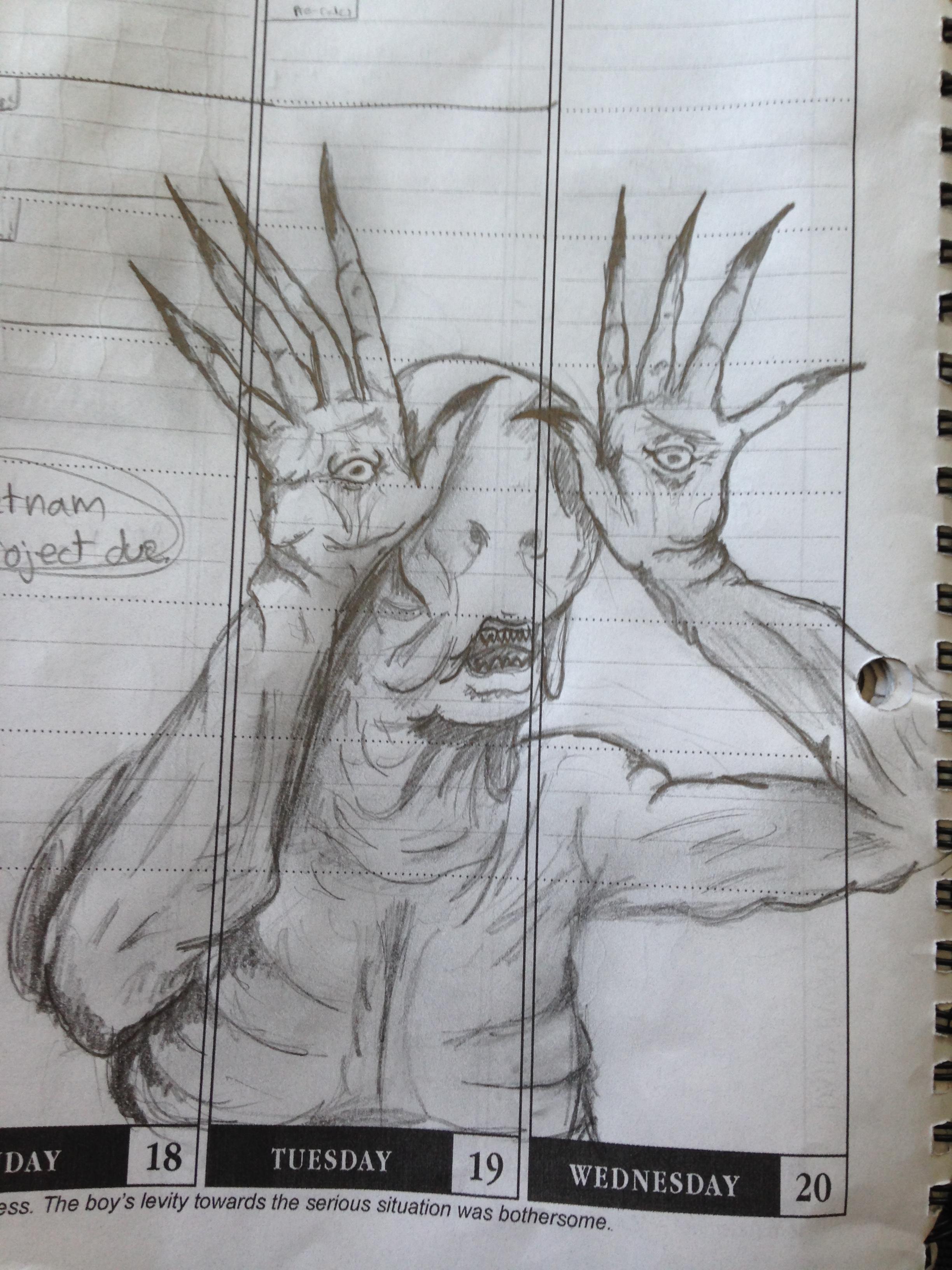 2448x3264 Pans Labyrinth Sketch - Labyrinth Sketch