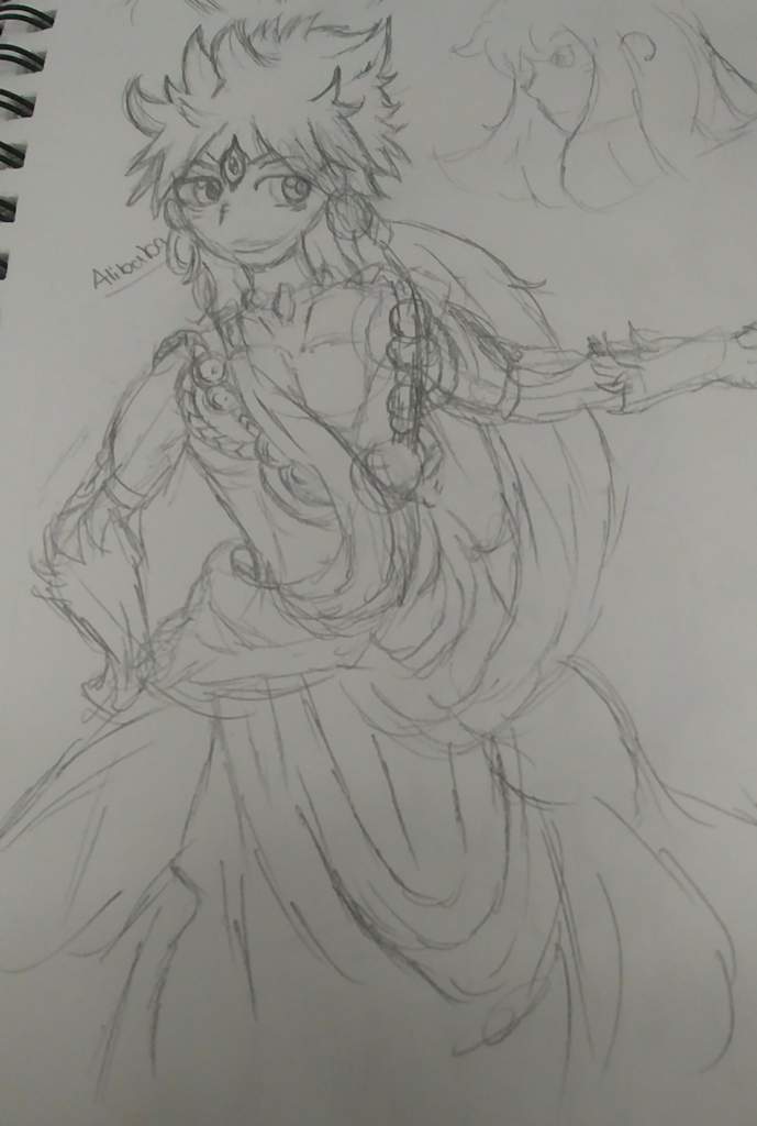 689x1024 Magi The Labyrinth Of Magic Amino - Labyrinth Sketch