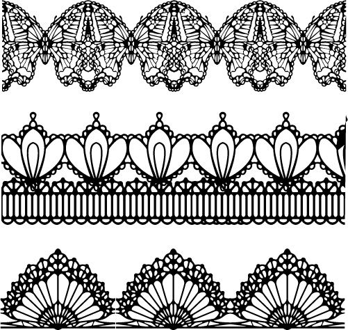 501x474 How To Draw Lace - Lace Sketch