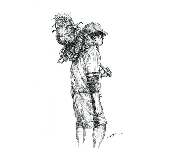Lacrosse Player Sketch at Explore collection of