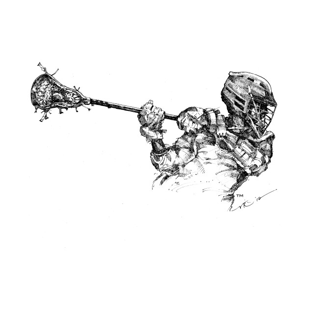 Lacrosse Player Sketch at Explore collection of