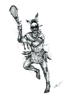 236x324 49 Best Lacrosse Images Native American, Native - Lacrosse Player Sketch