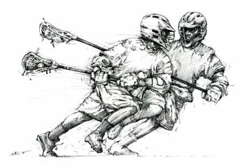 350x239 Interview The Art Of - Lacrosse Sketch