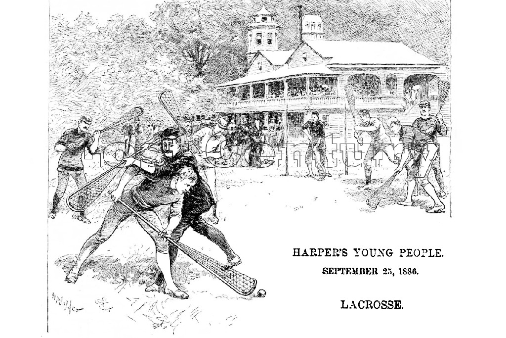 1024x683 Lacrosse The Lost Century Of Sports - Lacrosse Sketch