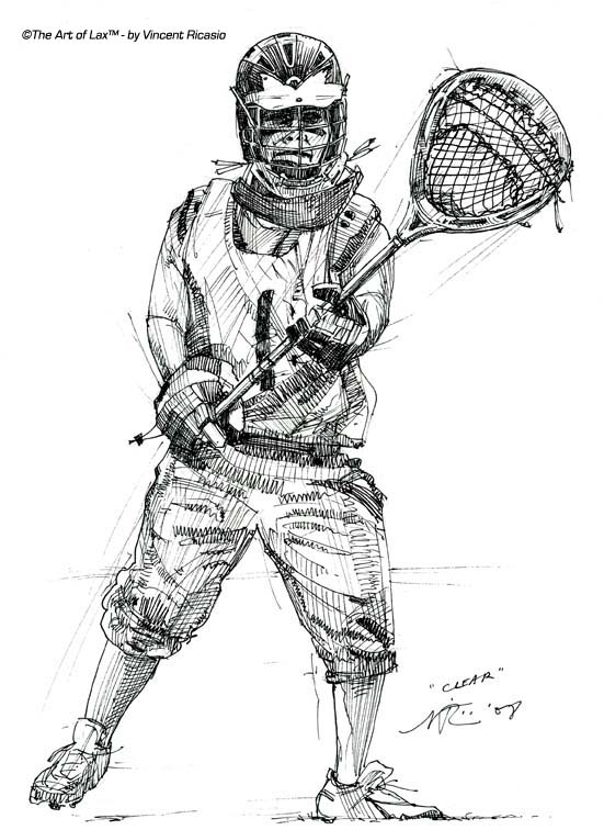 551x756 May 2011 The Art Of Lax Blog - Lacrosse Sketch