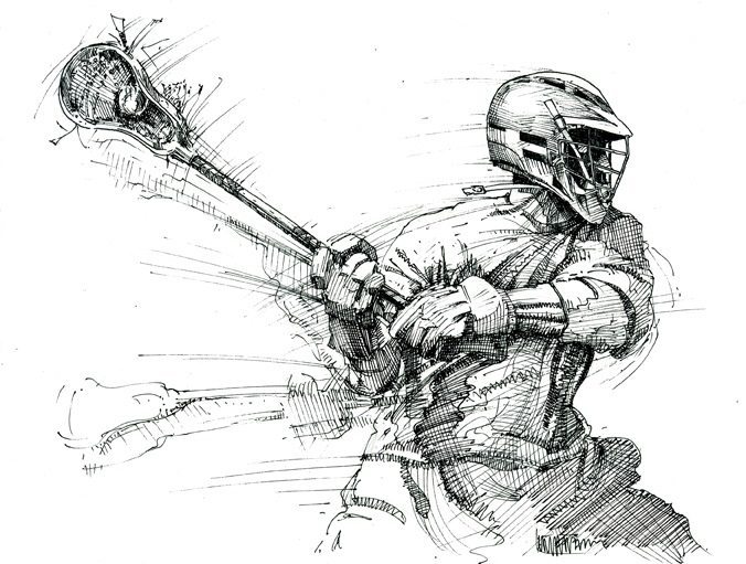 676x511 Batavia Lacrosse 2017 Season Preview Blue Devils Open Season - Lacrosse Sketch