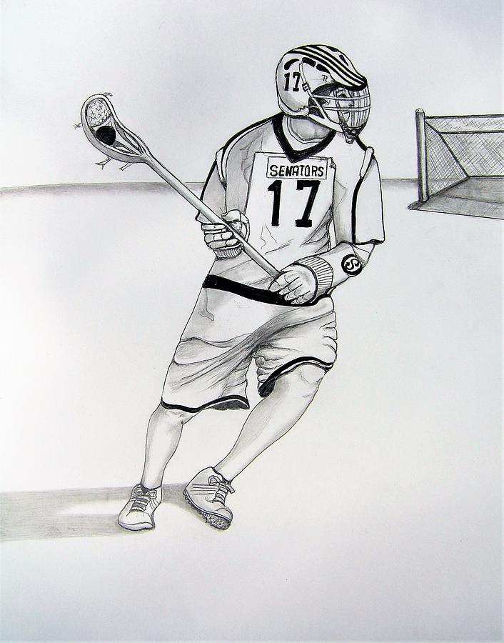 Lacrosse Stick Sketch at Explore collection of